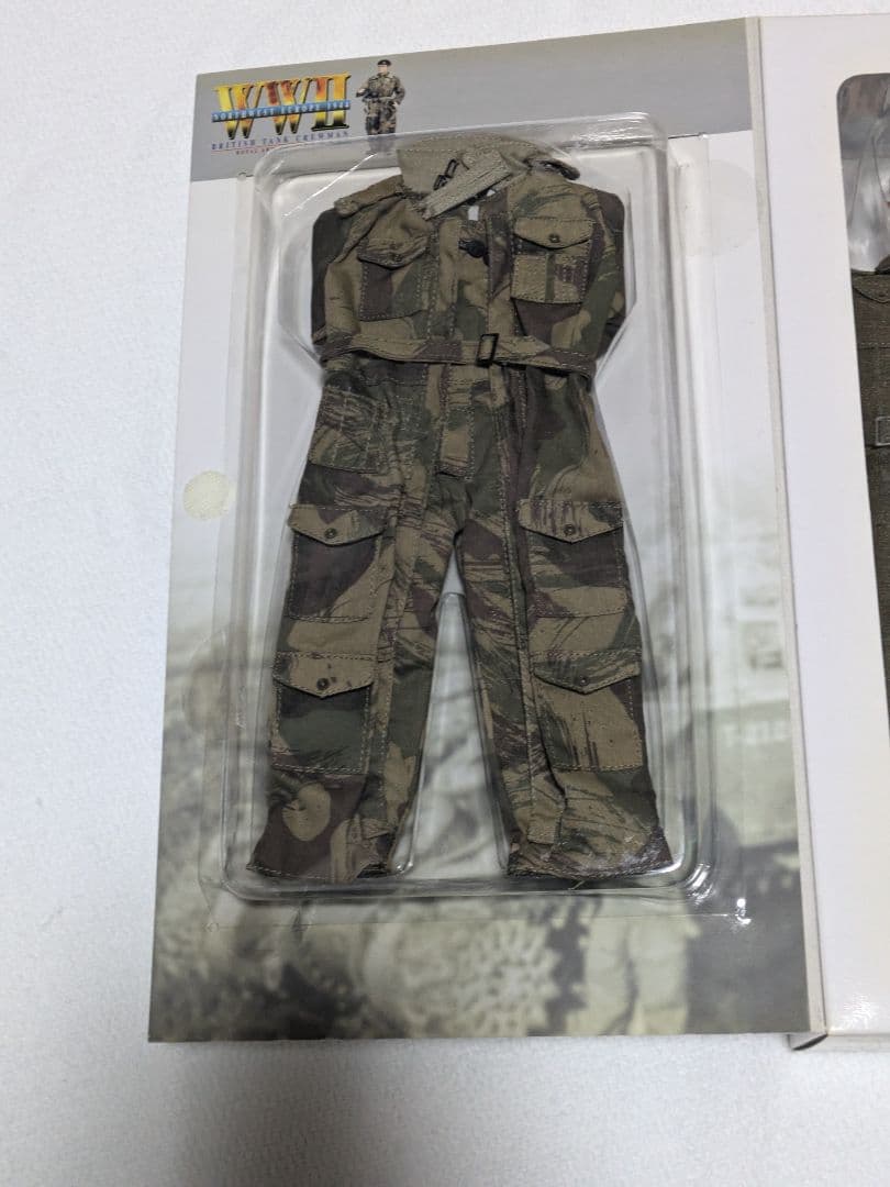 ミリタリー WWII British Tank Crewman 1/6