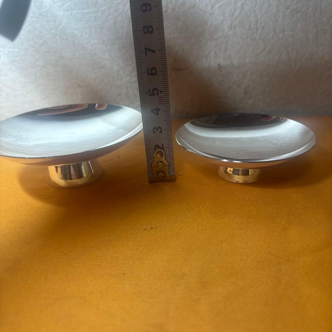 純銀 盃 2点セット 共箱 約124g