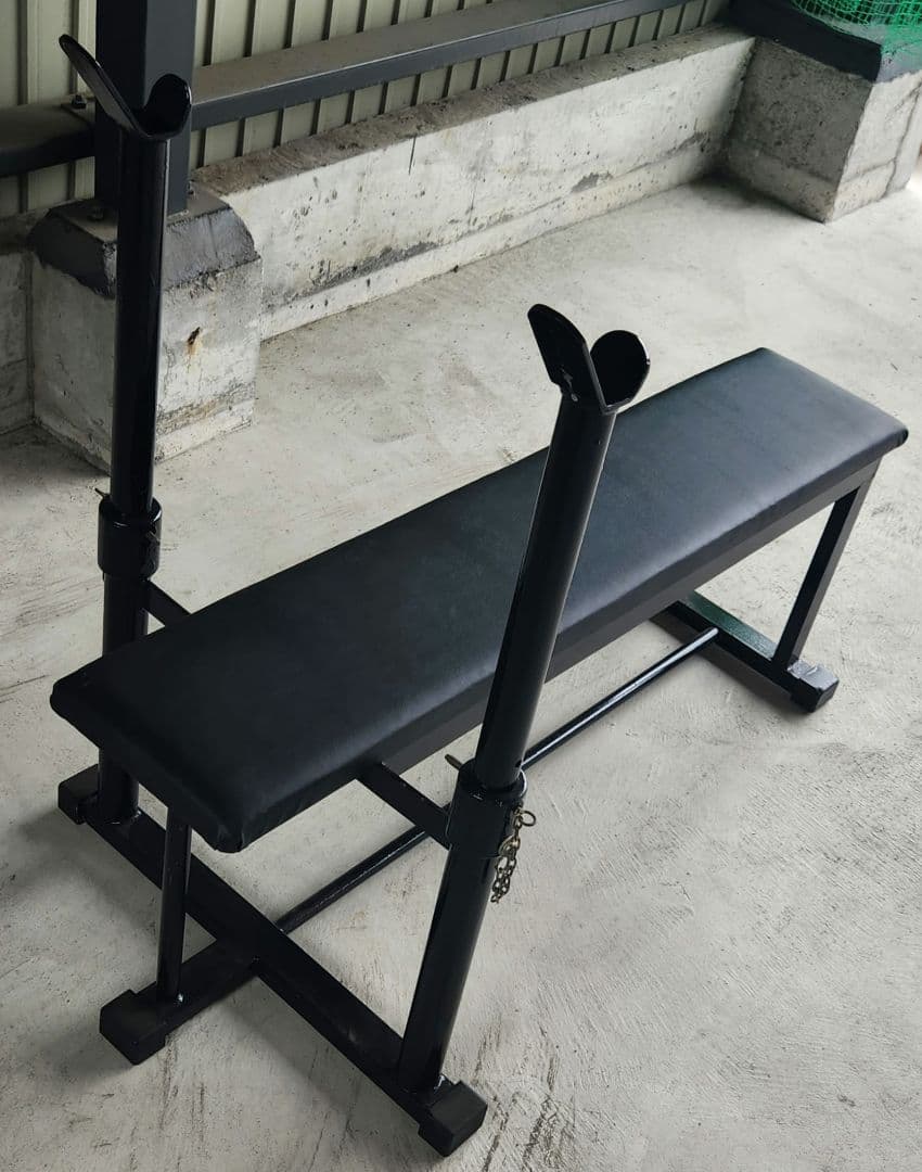 【引き取り限定】ベンチプレス　年代物　特注品　レア　シート張り替え済み