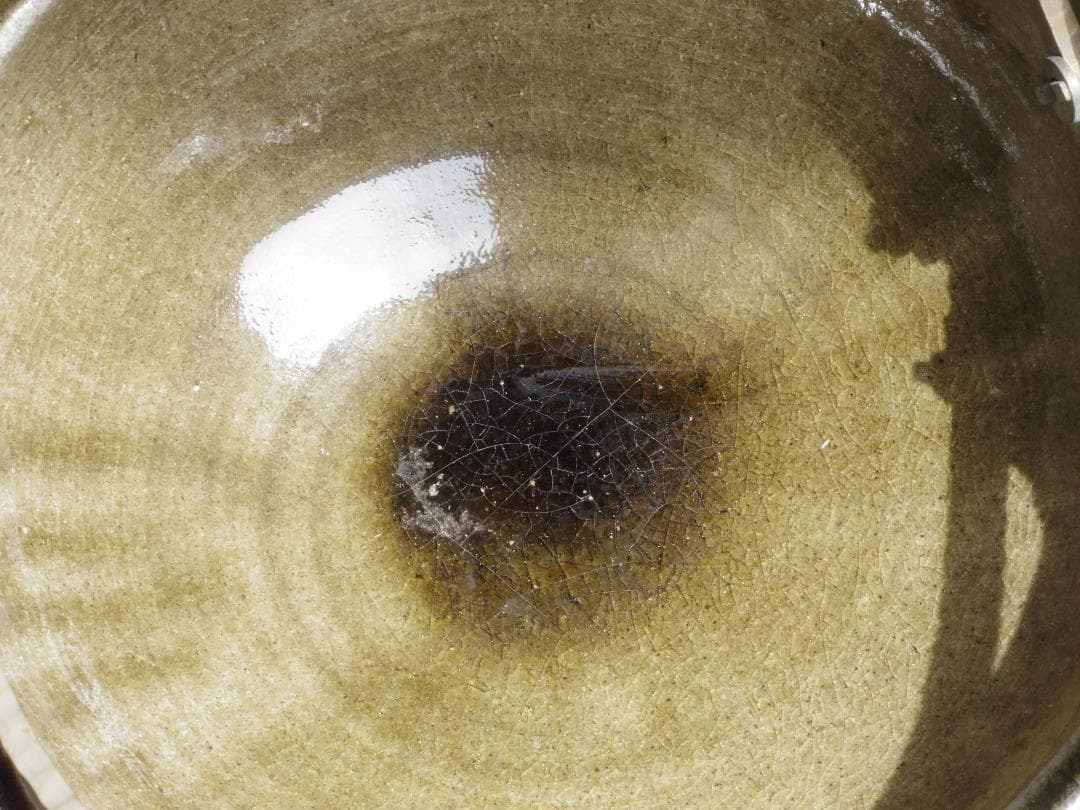 個展作品★中里隆★黄唐津土鍋★希少作★窯跡