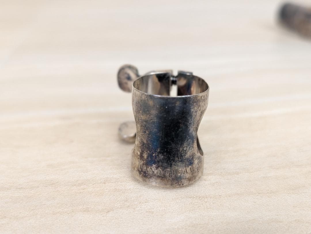 ヤナギサワ　YANAGISAWA　メタルマウスピース　リガチャー　セット　No5