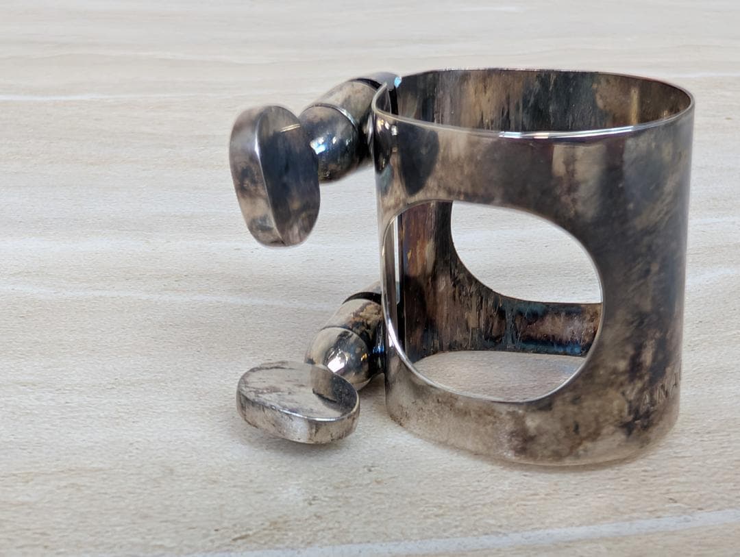 ヤナギサワ　YANAGISAWA　メタルマウスピース　リガチャー　セット　No5