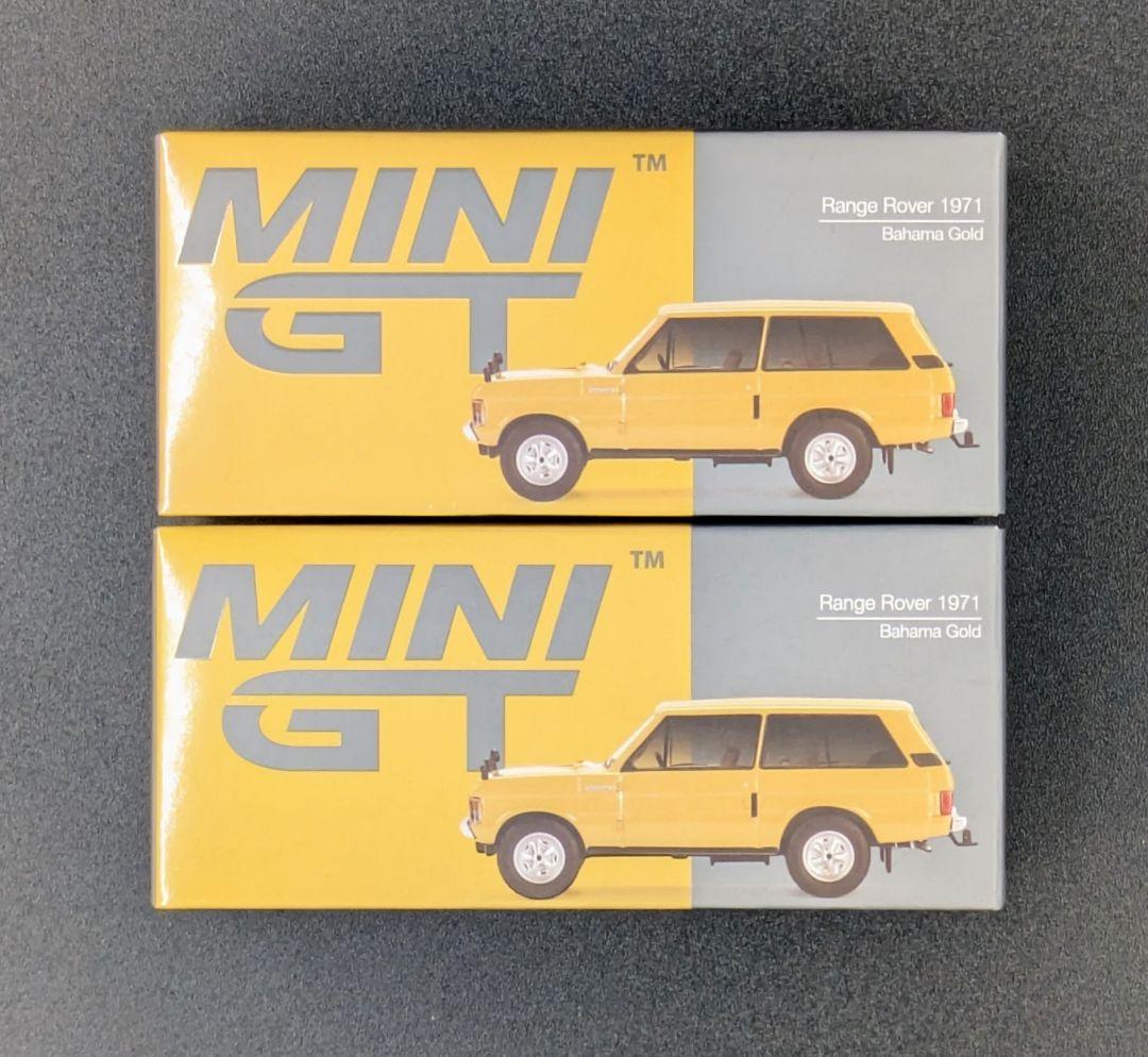 ミニカー MINI GT Range Rover 1971 Bahama Gold 495