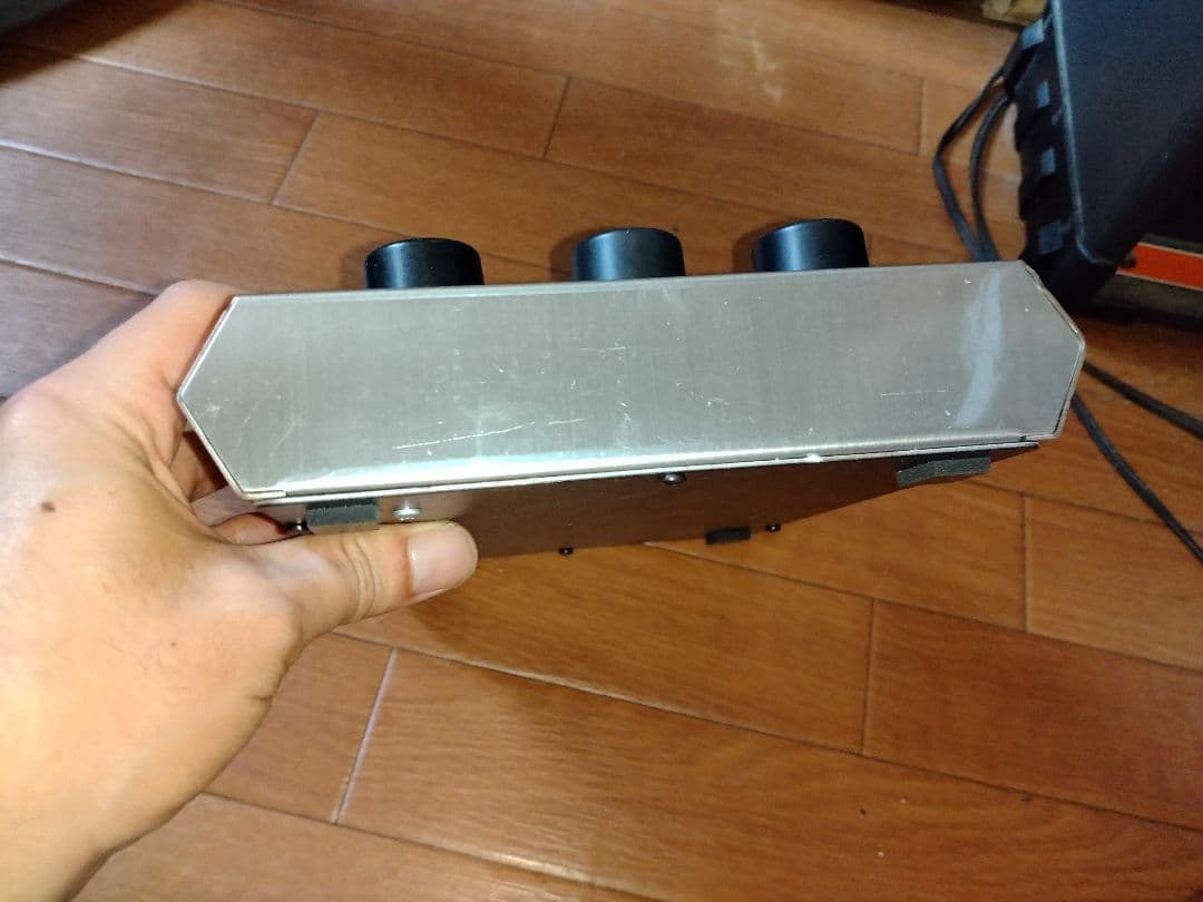 レア旧　Electro-Harmonix White Finger コンプレッサ