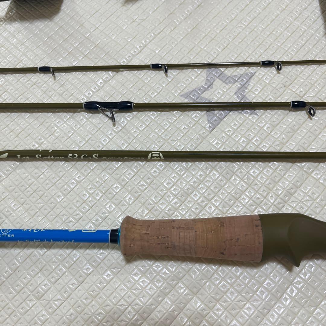 ツララ　ジェットセッター　53C×S シクロクロス　　ベイト×スピニング兼用