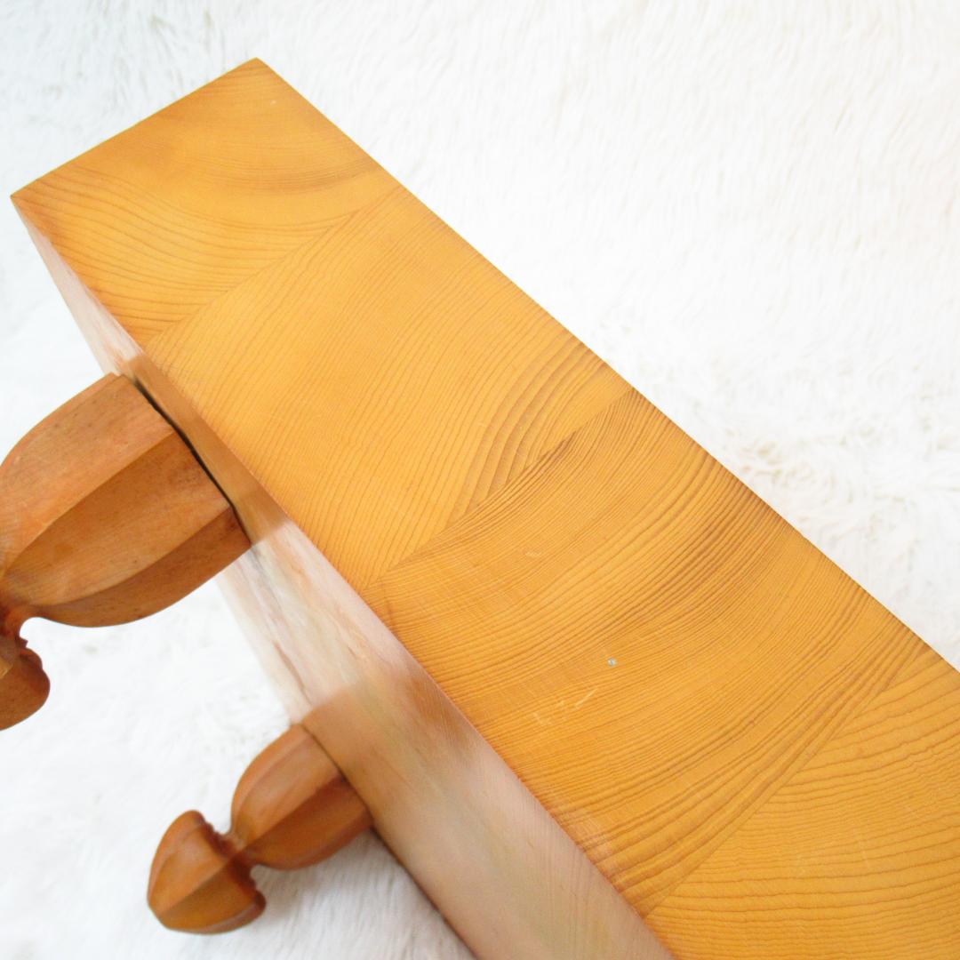 高級 本榧 碁盤 囲碁盤 柾目 ハギ盤 5枚継 厚さ8.6cm 2寸8分 脚付き