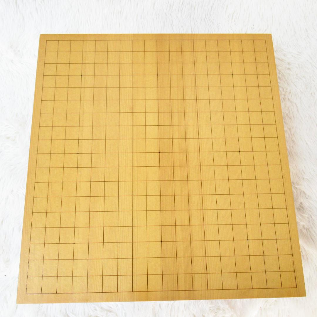 高級 本榧 碁盤 囲碁盤 柾目 ハギ盤 5枚継 厚さ8.6cm 2寸8分 脚付き