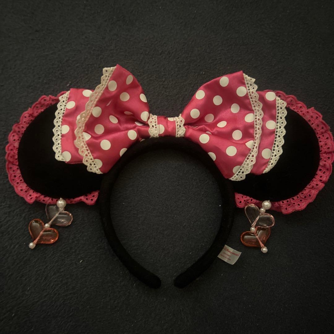 ディズニー風リボン付きカチューシャ