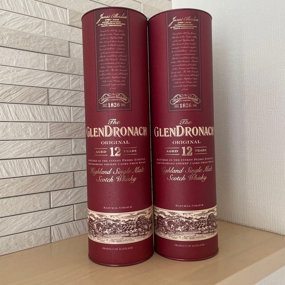 グレンドロナック　12年　2本　The GlenDronach 12