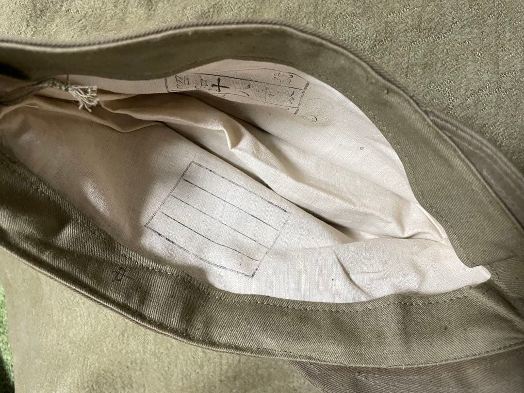 日本軍 実物 略帽 中 デッドストック品 陸軍 サイズ約57センチ