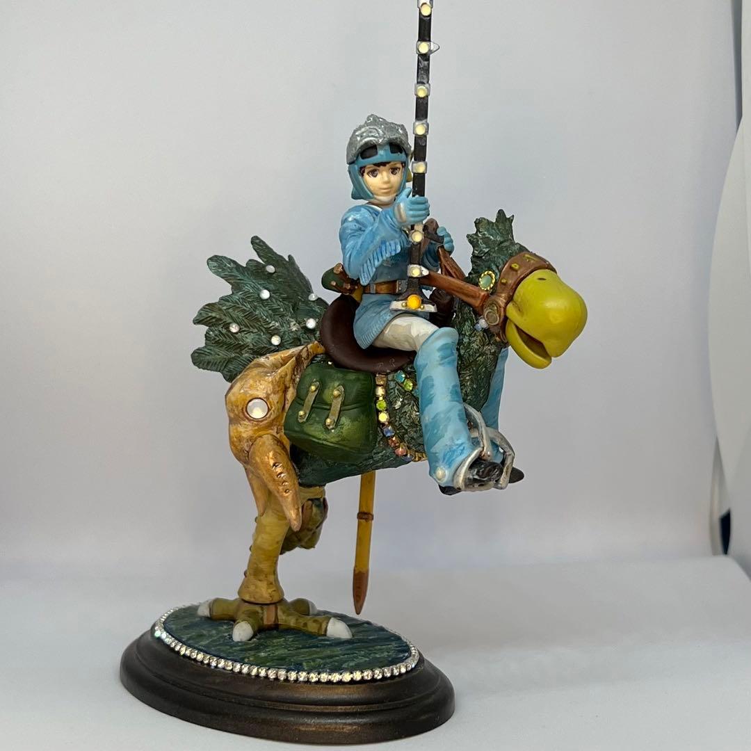 風の谷のナウシカ　カイに乗るナウシカ　メーヴェ　プラモデル完成品