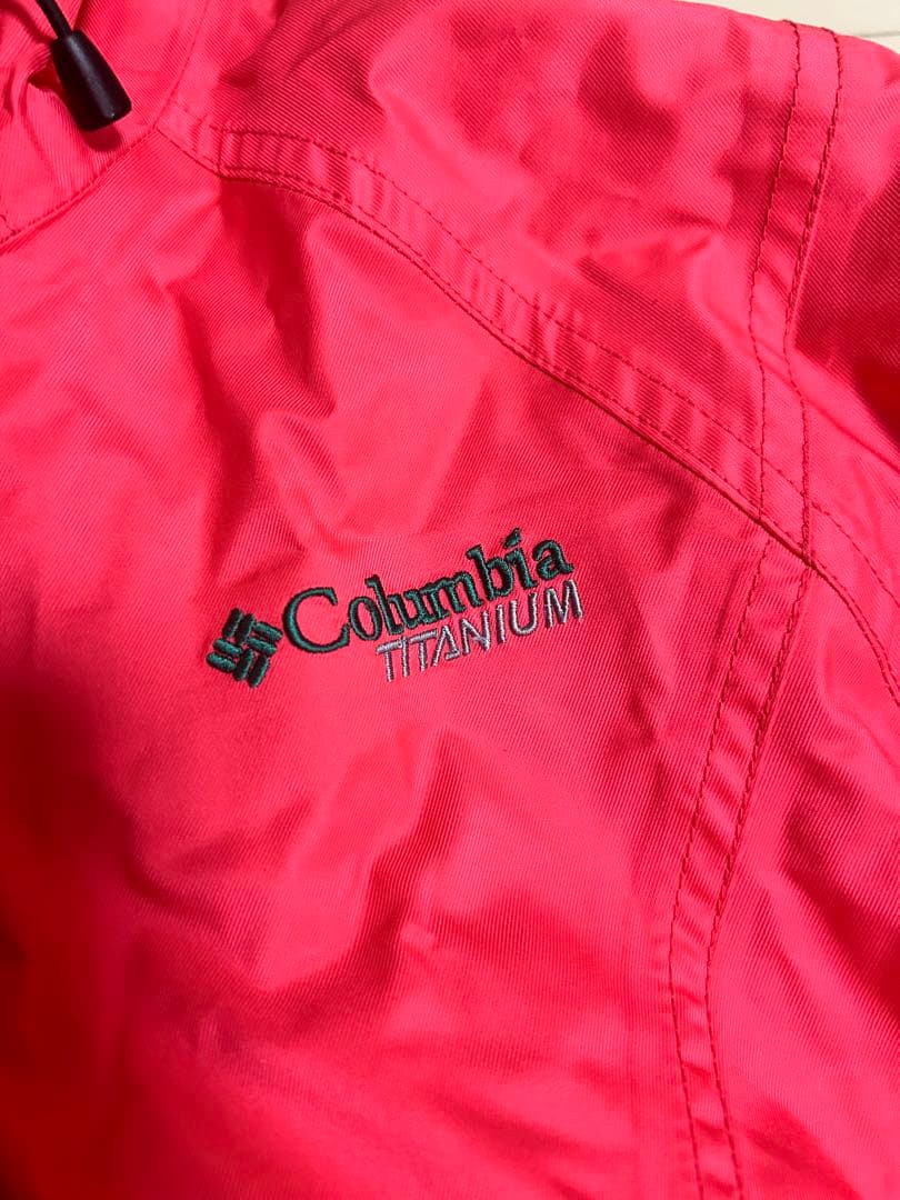 Columbia コロンビア　スノーウェア レディース　S ピンク　茶色