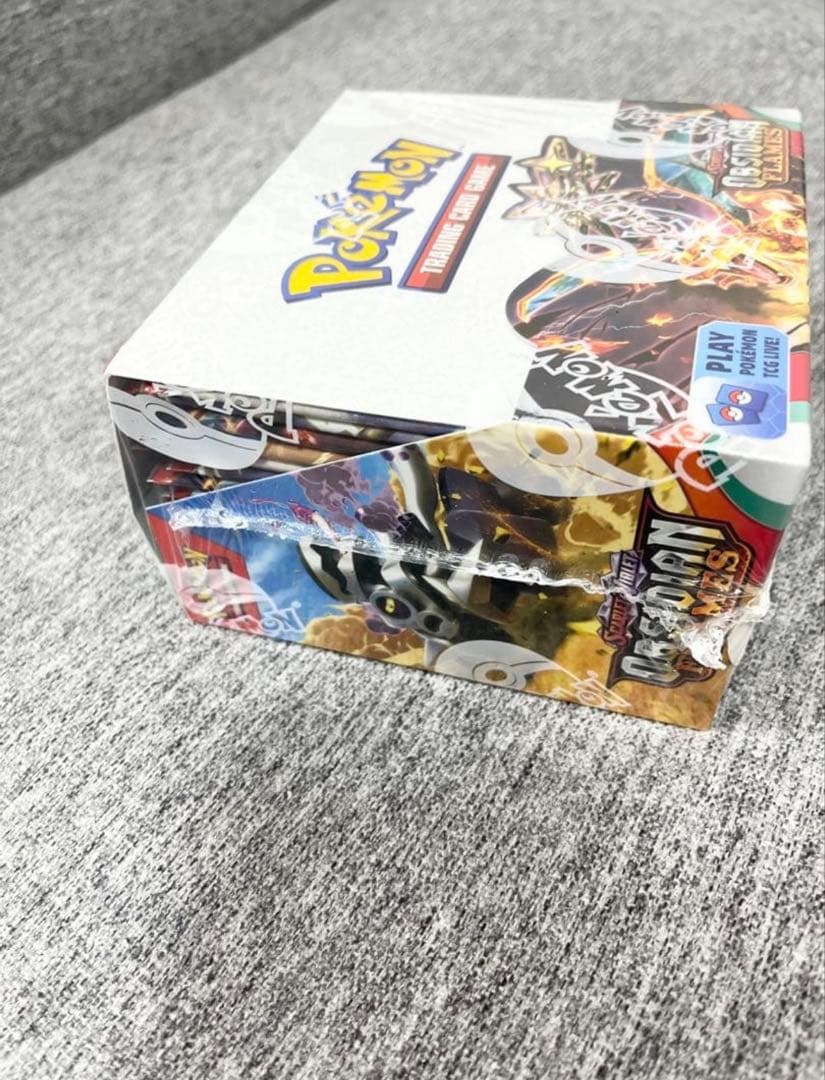 黒炎の支配者OBSIDIANFLAMESポケモンカード未開封BOX海外激レア