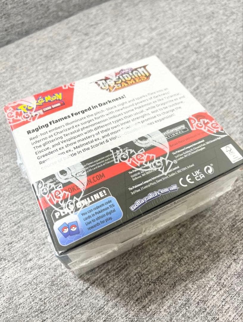 黒炎の支配者OBSIDIANFLAMESポケモンカード未開封BOX海外激レア