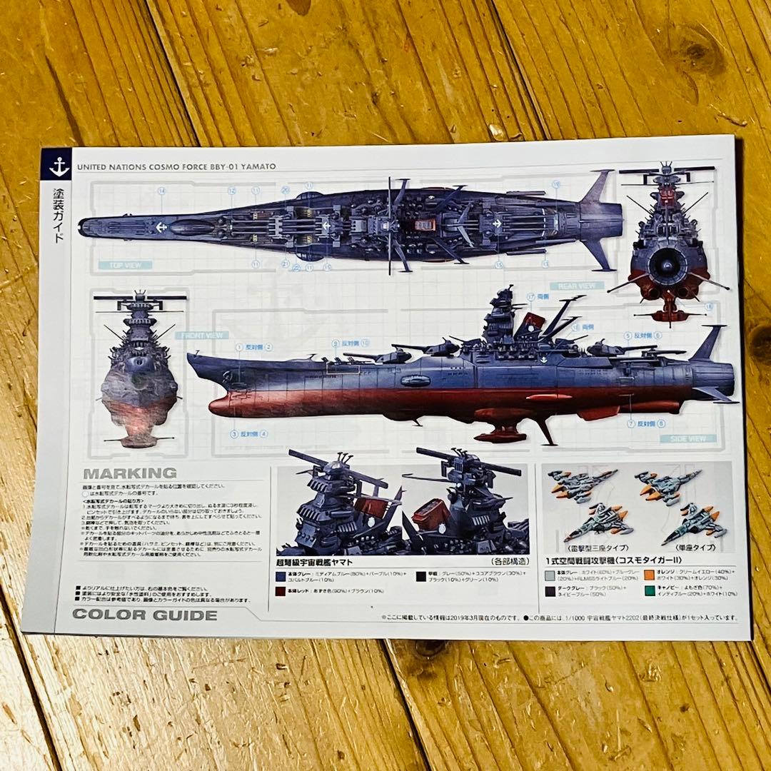 1/1000 宇宙戦艦ヤマト最終決戦仕様　宇宙戦艦ヤマト2202