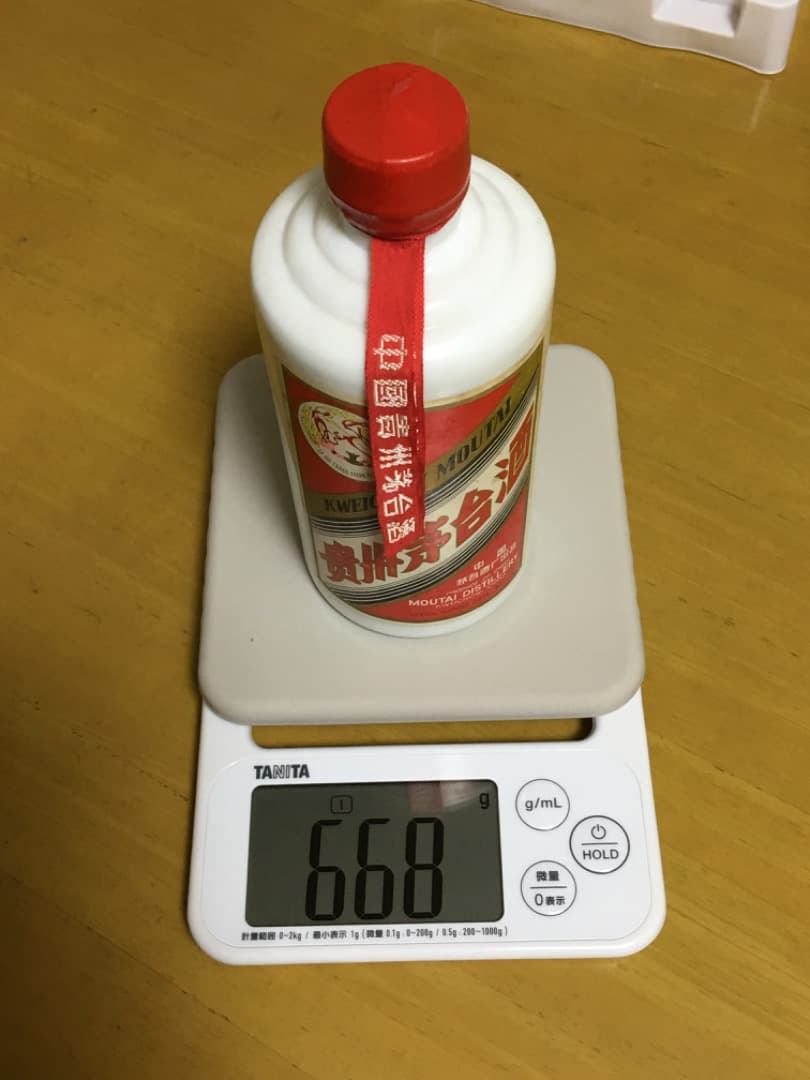 値下げ❗️1990年貴州茅台酒マオタイ酒天女牌53度新品未開封