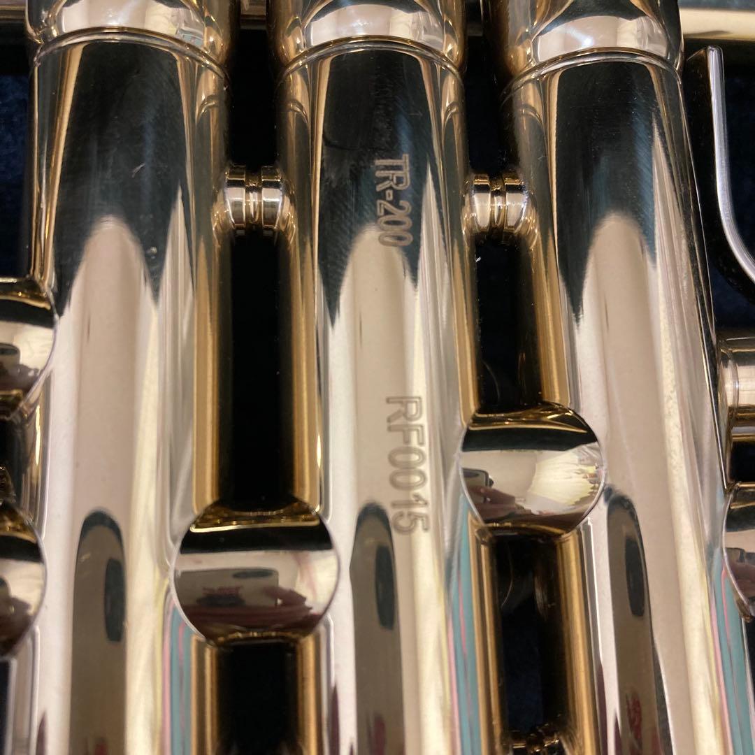 トランペット j.michael tr-200 ケース、マウスピース、オイル付属