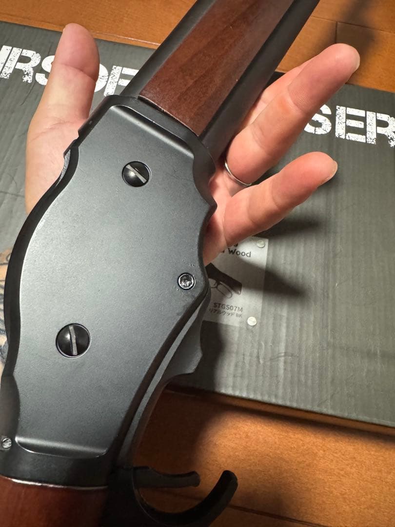 S&T M1887 ガスショットガン リアルウッド