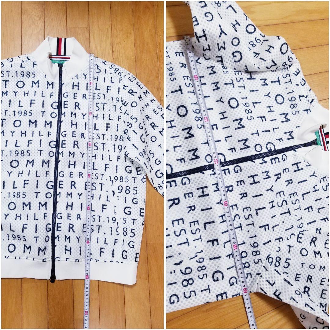 美品トミーヒルフィガーゴルフブルゾン　ジャケット　LL