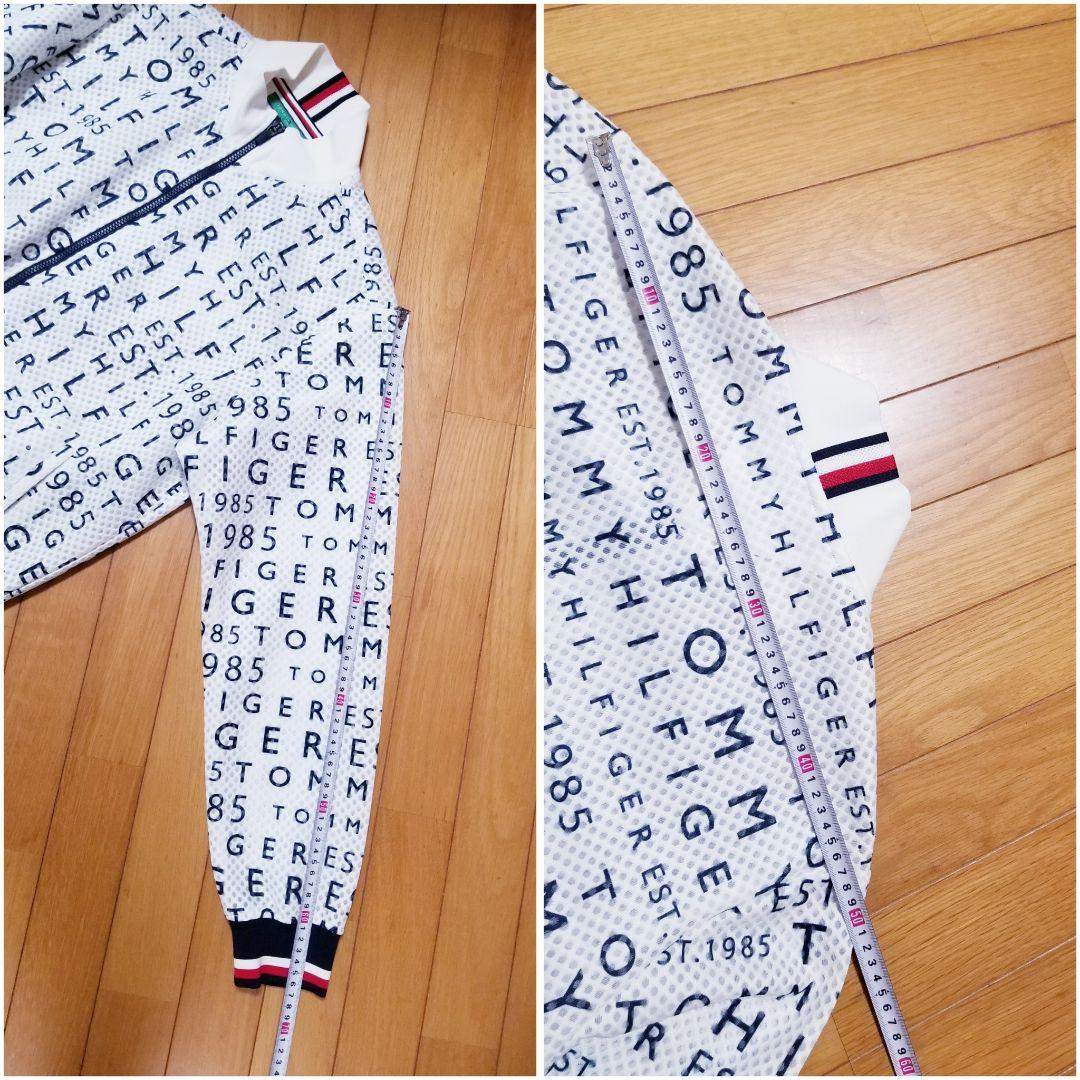 美品トミーヒルフィガーゴルフブルゾン　ジャケット　LL