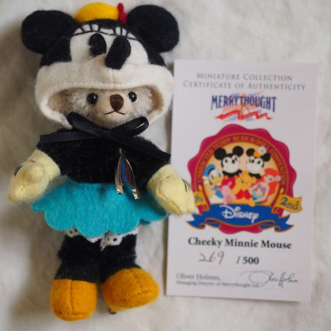 レア☆ Merrythought × Disney ミッキー ミニー テディベア