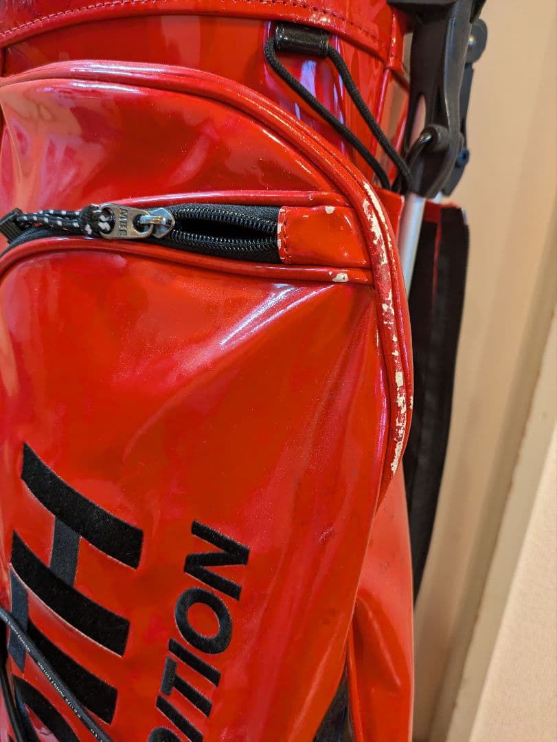 マスターバニーエディション 10周年記念 ゴルフバッグ 赤