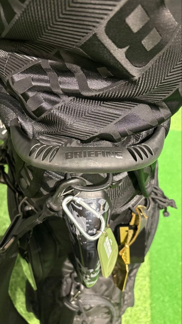 BRG311D06 ブラック ゴルフバッグ　ブリーフィング