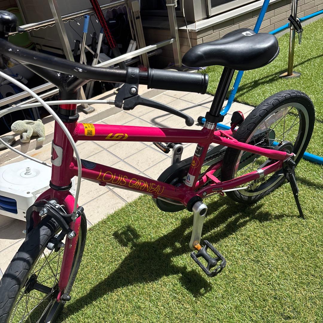 LOUIS GARNEAU 子供用自転車 16インチ ピンク　引き取り限定