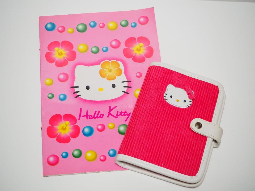 希少　サンリオ　キティ ノート 手帳　1997　2000　ハイビスカス