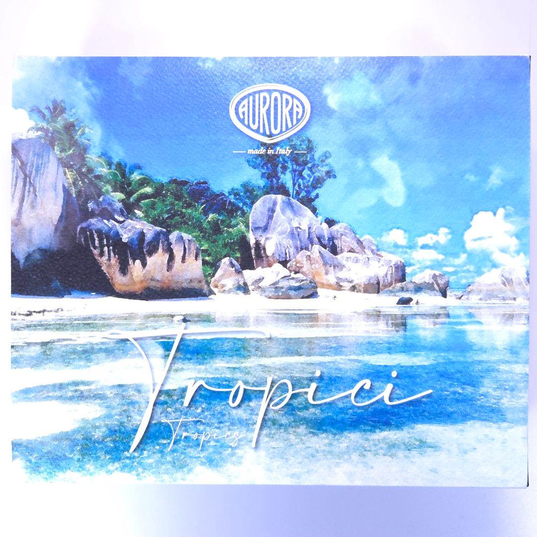 サクラサク【要修理】アウロラ アンビエンテ トロピチ 万年筆 ニブF 細字