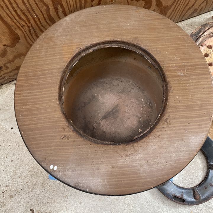 引き取りのみ）昭和レトロ　センコー練炭火鉢