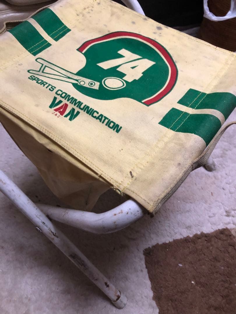 1974年グラウンドチェアー、VAN 販促グッズ 当時　非売品　本物保証