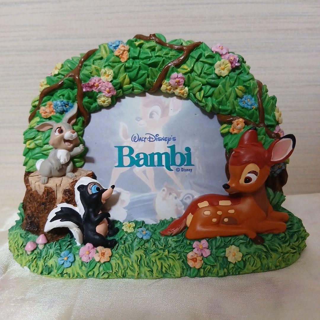 バンビ　オルゴール×3　フォトフレーム×2　　セット品