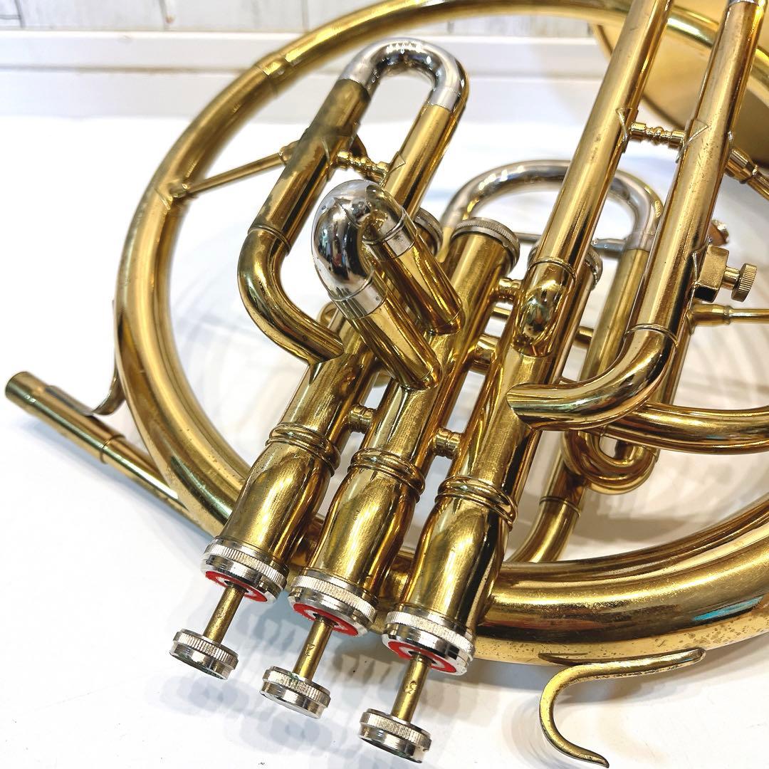 【希少】NIKKAN NO.20 フレンチホルン ニッカン　ピストンホルン