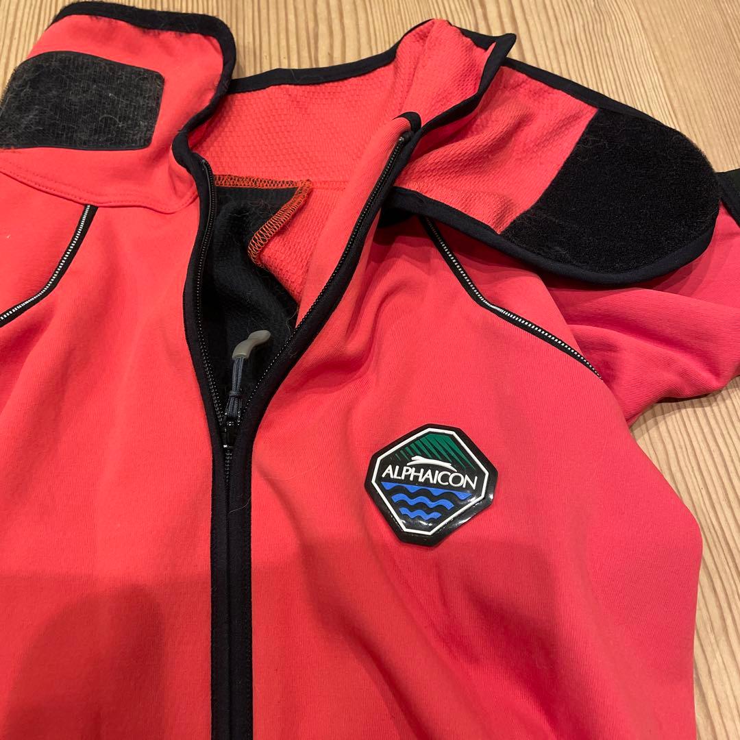 ALPHAICON レッド ダブルフルドッグガード