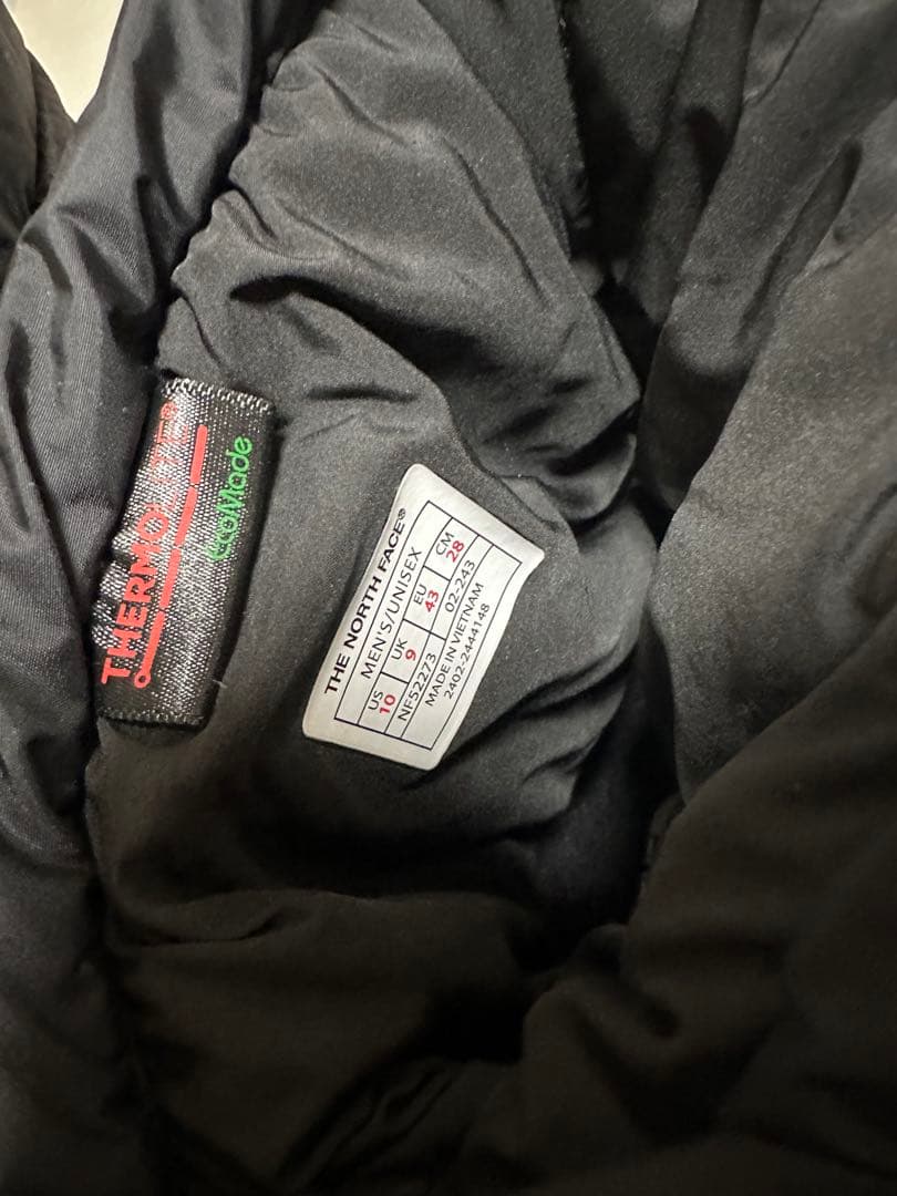 THE NORTH FACE スノーブーツ 10.5 US ブラック