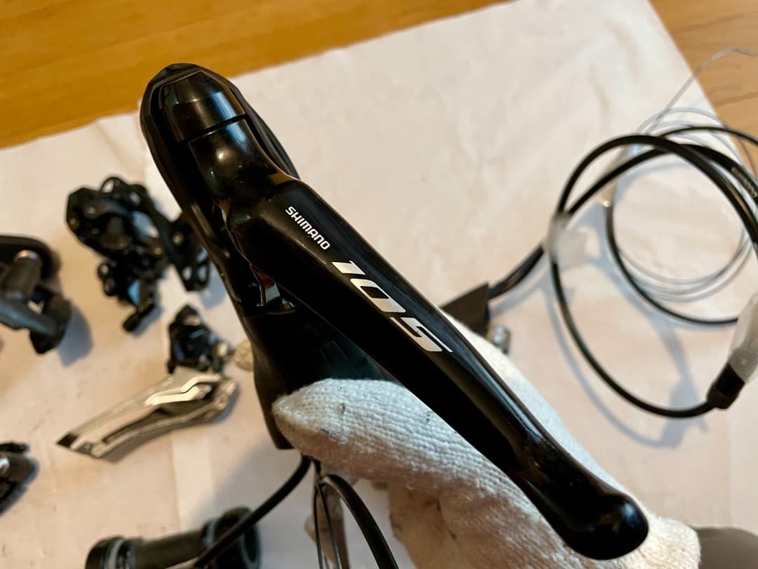 オ*ム様 SHIMANO 105 R7000セット 11S　ペダル付　走行100