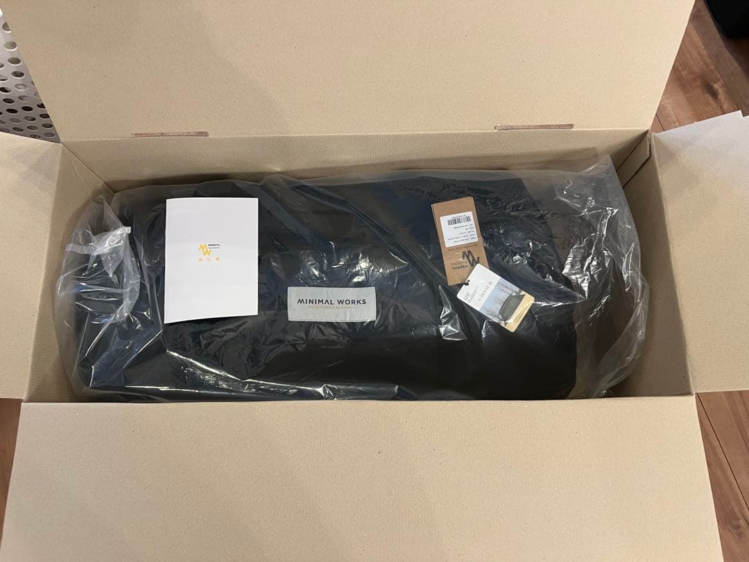 ミニマルワークス V HOUSE M シェルター ブラック　テント