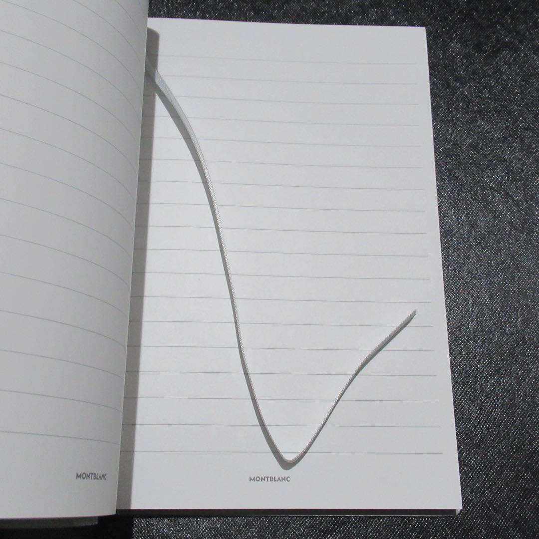 モンブラン ノート ミディアム コルテッチャレザー ウォームグレー 136629