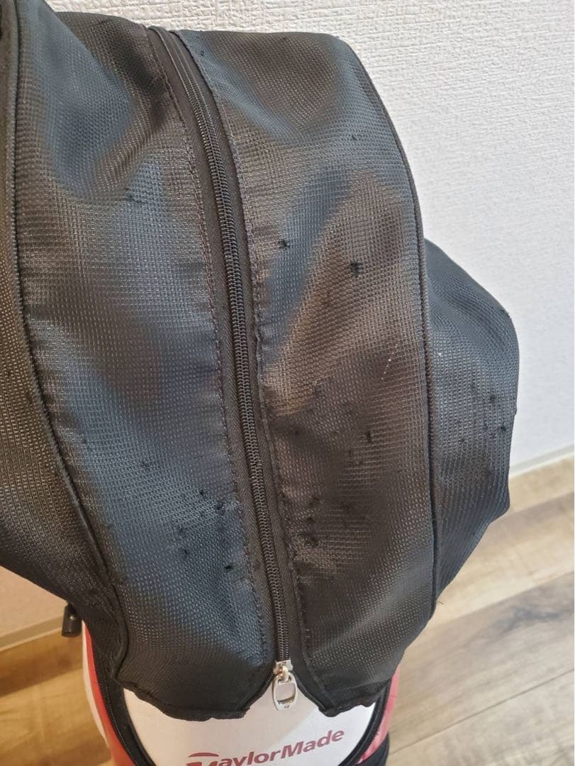 TaylorMade キャディバッグ ホワイト ピンク