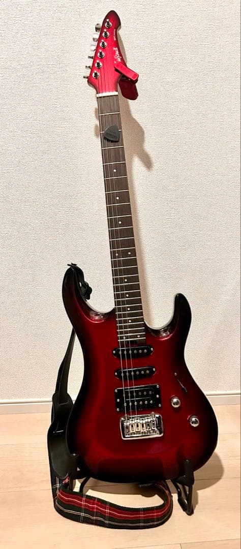 Aria Pro II MAC-STD (MRS) エレキギター 初心者セット