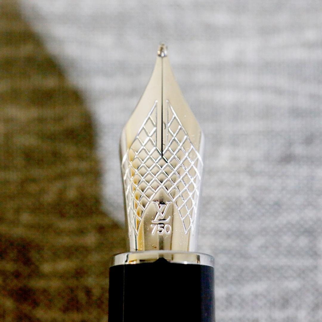 【レア美品 送料込み】ルイヴィトン 万年筆 ドックプリュム ラッカー ノワール