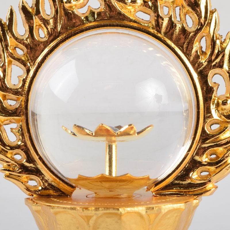 仏教美術　阿含宗　如意宝珠御宝塔　共箱　C　8883