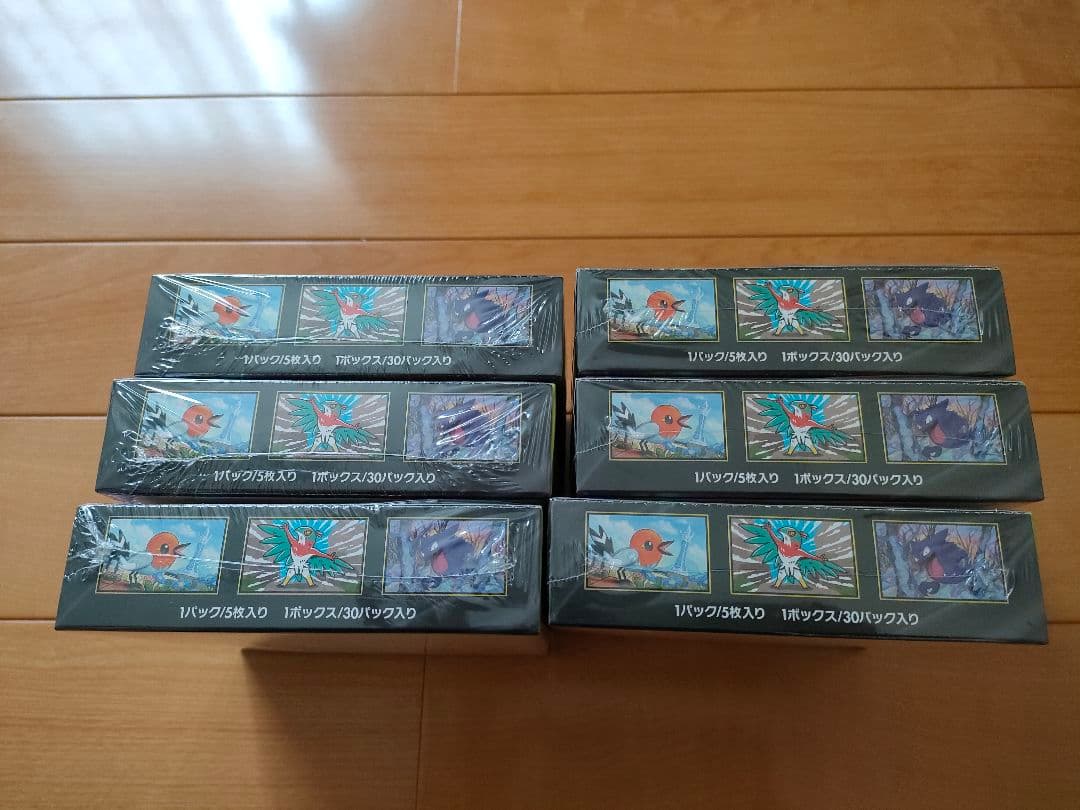 ポケモンカードゲーム ムニキスゼロ 6BOX シュリンク付き