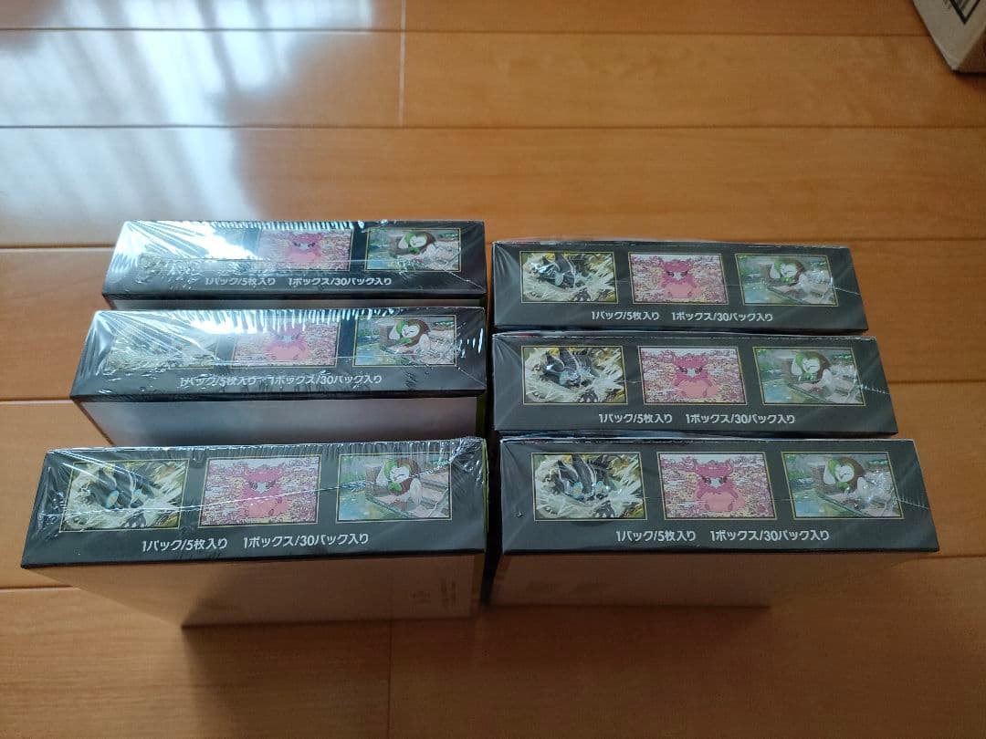 ポケモンカードゲーム ムニキスゼロ 6BOX シュリンク付き