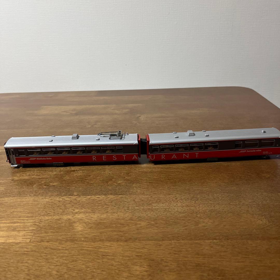 D+R H0m 1:87 Rhb2両連接食堂車