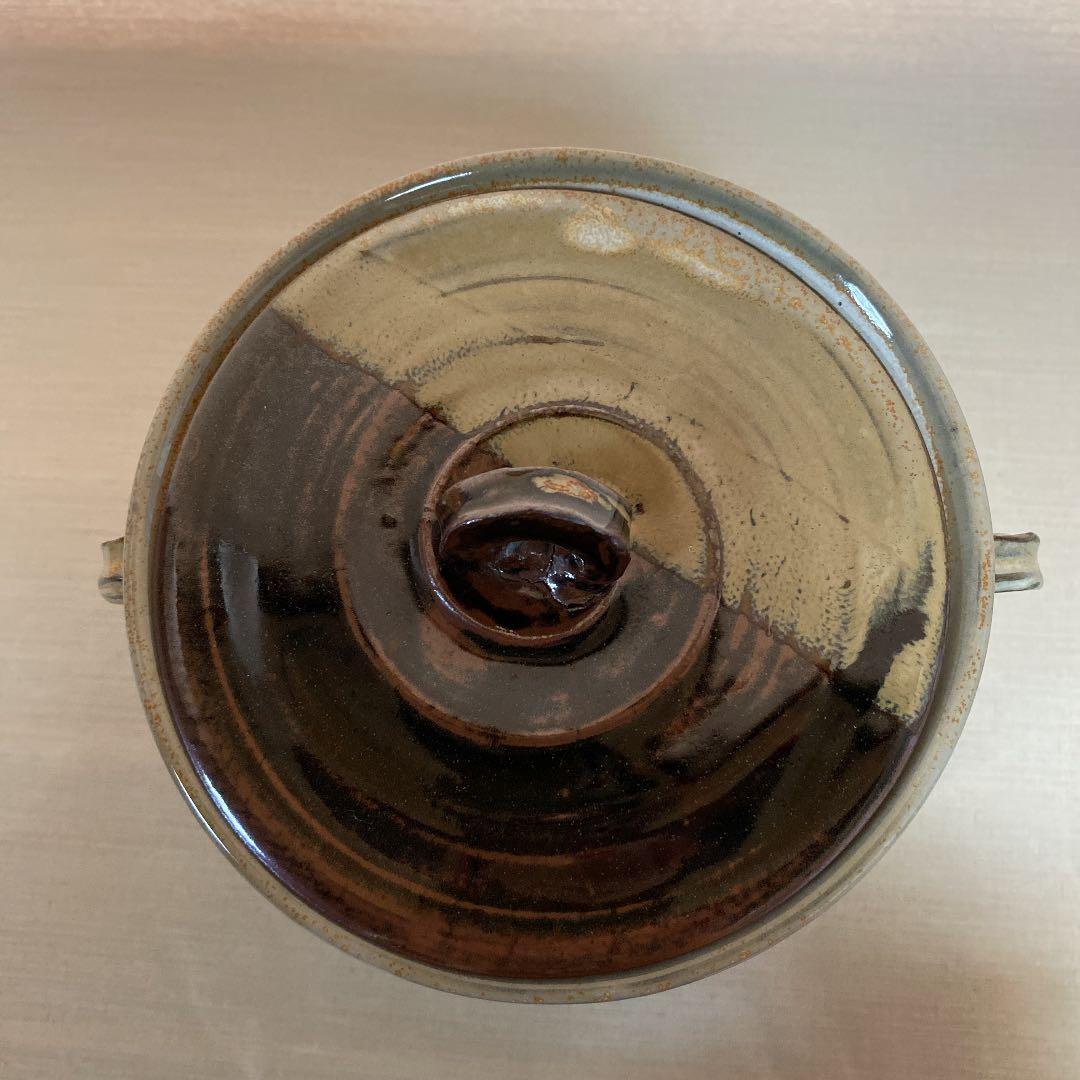 高取焼　水指　「高取　八山」作　N o9