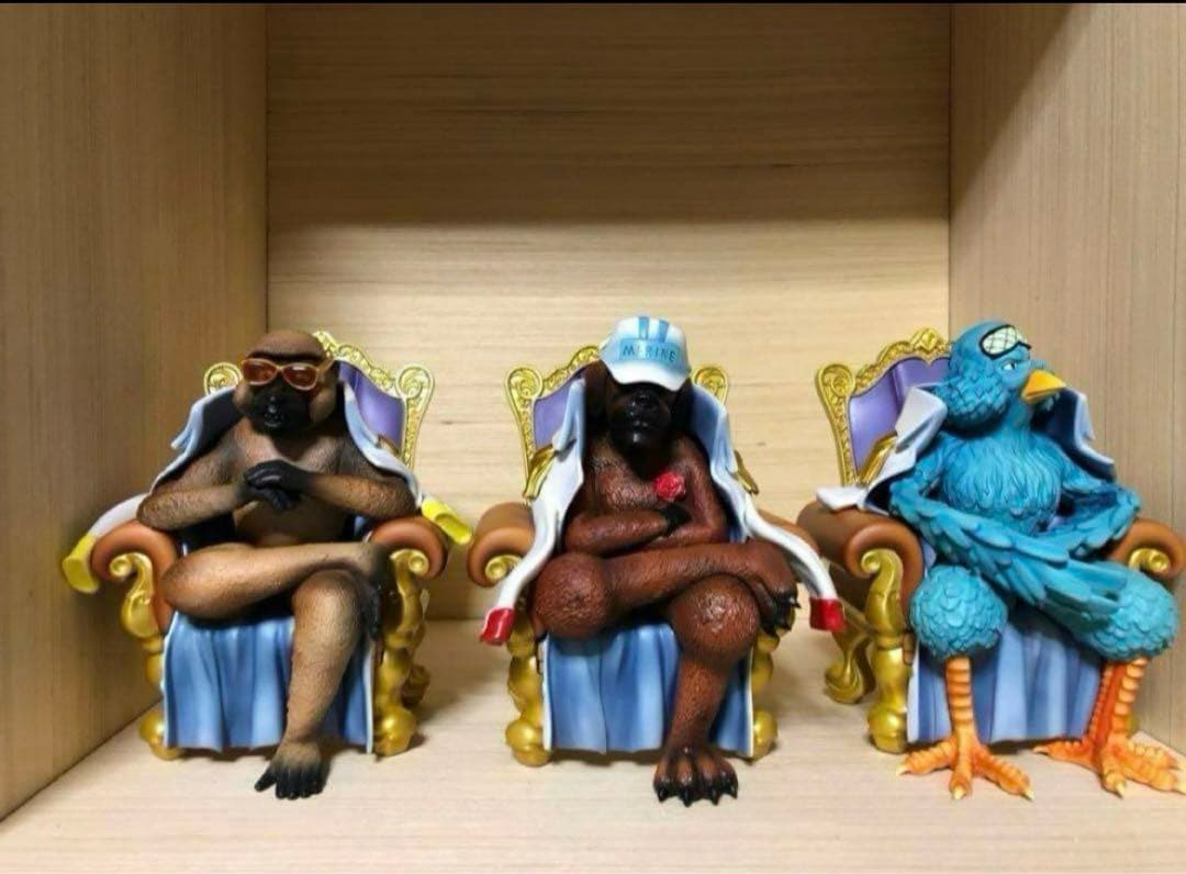 三大将　動物フィギュア　海外フィギュア　ONE PIECE ワンピース