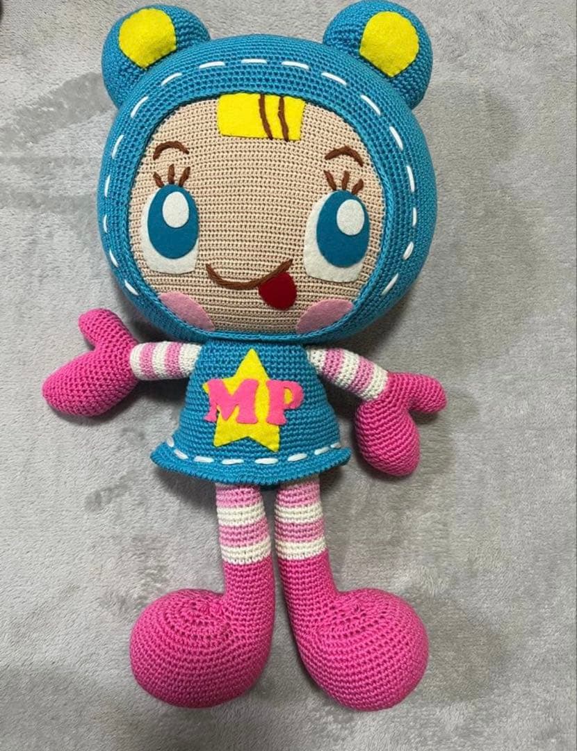 【春】ブルーベリエちゃん　編みぐるみ