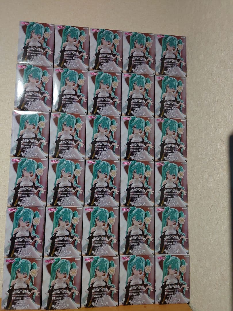 初音ミク flower fairy 白薔薇 ぬーどるストッパー　30個